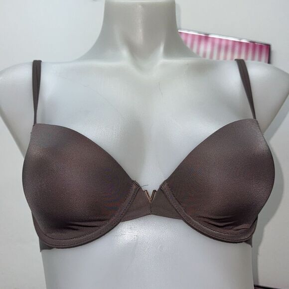 🔥VICTORIA SECRET lined Demi BRA SET 32D//M NEW - Picture 2 of 7